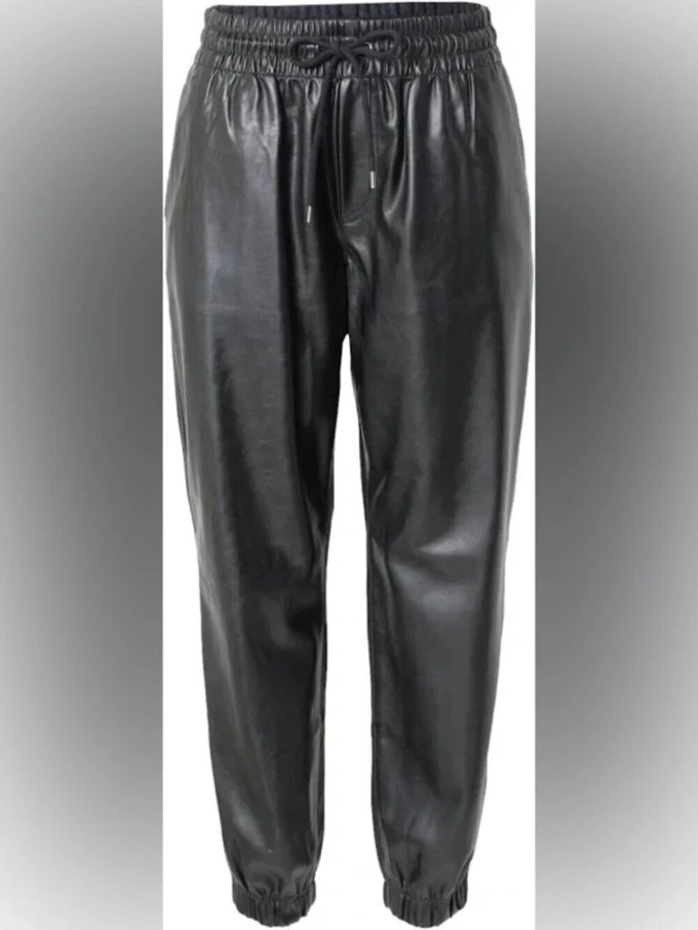 GAP Vegan Leather Jogger Pants
